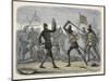 The Relief of Calais, from a Chronicle of England BC 55 to Ad 1485, Pub. London, 1863-James William Edmund Doyle-Mounted Giclee Print