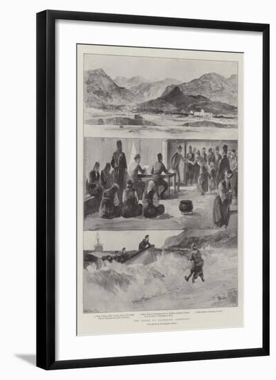 The Relief of Distressed Armenians-William Heysham Overend-Framed Giclee Print