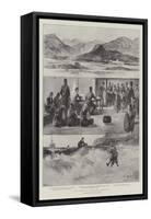 The Relief of Distressed Armenians-William Heysham Overend-Framed Stretched Canvas