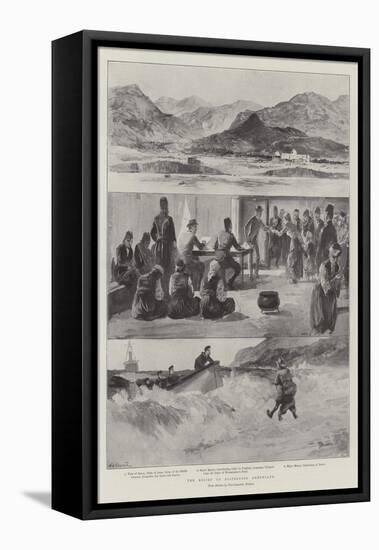 The Relief of Distressed Armenians-William Heysham Overend-Framed Stretched Canvas