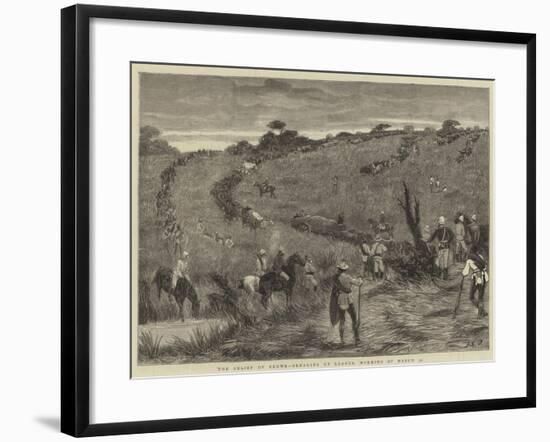 The Relief of Ekowe, Breaking Up Laager, Morning of 30 March-John Charles Dollman-Framed Giclee Print