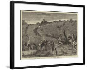 The Relief of Ekowe, Breaking Up Laager, Morning of 30 March-John Charles Dollman-Framed Giclee Print