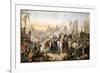 The Relief of Lucknow Where the Garrison and Residents Had Been Besieged by Sir Colin Campbell-null-Framed Premium Giclee Print