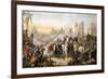 The Relief of Lucknow Where the Garrison and Residents Had Been Besieged by Sir Colin Campbell-null-Framed Premium Giclee Print