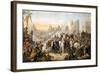 The Relief of Lucknow Where the Garrison and Residents Had Been Besieged by Sir Colin Campbell-null-Framed Art Print