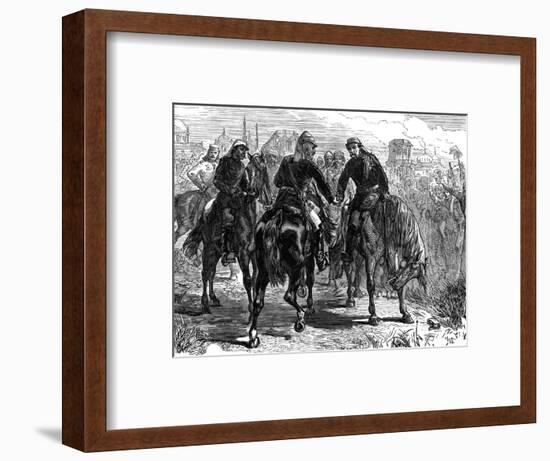 The Relief of Lucknow-null-Framed Art Print