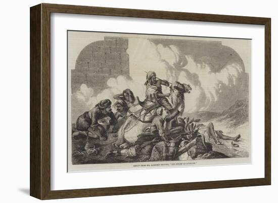 The Relief of Lucknow-null-Framed Giclee Print