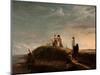 The Reluctant Departure, 1815 (Oil on Canvas)-William Collins-Mounted Giclee Print
