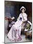 The Reluctant Mistress (Oil on Canvas)-Raimundo De Madrazo Y Garreta-Mounted Giclee Print