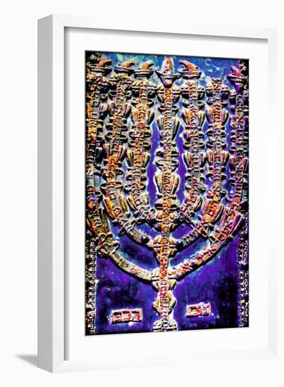 The Rema Torah Ark, 2015-Joy Lions-Framed Giclee Print