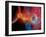 The Remains of a Supernova Give Birth to New Stars-Stocktrek Images-Framed Photographic Print