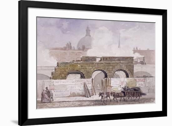 The Remains of Fleet Prison, London, 1868-null-Framed Giclee Print