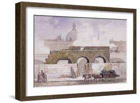 The Remains of Fleet Prison, London, 1868-null-Framed Giclee Print