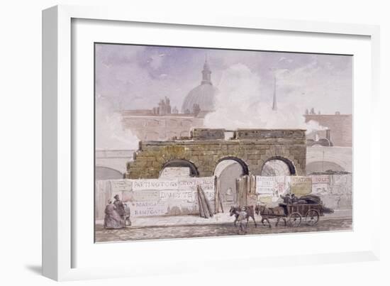 The Remains of Fleet Prison, London, 1868-null-Framed Giclee Print