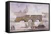 The Remains of Fleet Prison, London, 1868-null-Framed Stretched Canvas