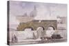 The Remains of Fleet Prison, London, 1868-null-Stretched Canvas