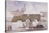 The Remains of Fleet Prison, London, 1868-null-Stretched Canvas