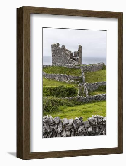 The Remains of the Abandoned Castle O'Brien on Inisheer-Michael Nolan-Framed Photographic Print