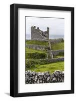 The Remains of the Abandoned Castle O'Brien on Inisheer-Michael Nolan-Framed Photographic Print