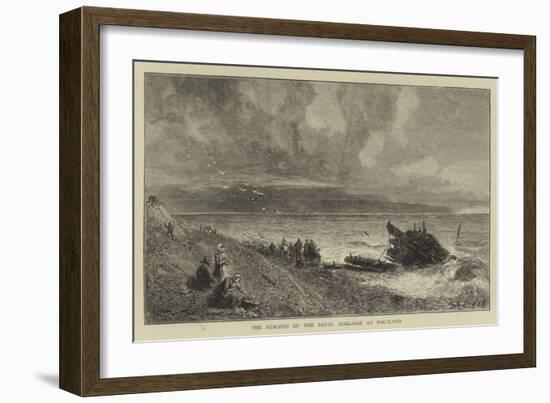 The Remains of the Royal Adelaide at Portland-null-Framed Giclee Print