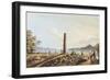 The Remains of the Temple of Hera in Samos, 1803-Luigi Mayer-Framed Giclee Print