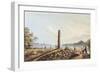 The Remains of the Temple of Hera in Samos, 1803-Luigi Mayer-Framed Giclee Print