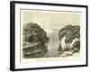 The Remansos, or Quiet Nooks of the River, at Canari-Édouard Riou-Framed Giclee Print