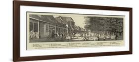 The Remarkable Characters Who Were at Tunbridge Wells with Samuel Richardson-null-Framed Giclee Print