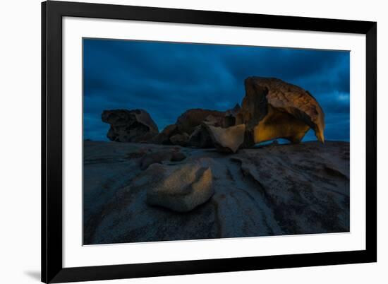 The Remarkables, Cape du Couedic, Flinders Chase National Park, Kangaroo Island, South Australia-Mark A Johnson-Framed Photographic Print