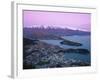 The Remarkables, Lake Wakatipu and Queenstown, Central Otago, South Island, New Zealand-Doug Pearson-Framed Photographic Print