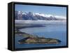 The Remarkables, Lake Wakatipu, and Queenstown, South Island, New Zealand-David Wall-Framed Stretched Canvas