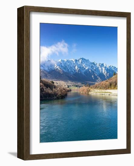 The Remarkables Mountain Range Queenstown New Zealand-Mike McConnell-Framed Photographic Print