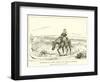 The Remnant of an Army: Arrival of Dr. Brydon at Jellalabad-null-Framed Giclee Print