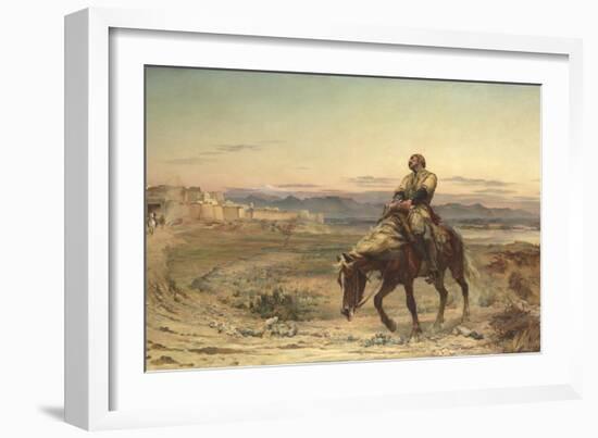 The Remnants of an Army-Elizabeth Butler-Framed Giclee Print
