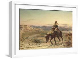 The Remnants of an Army-Elizabeth Butler-Framed Giclee Print