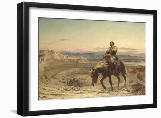 The Remnants of an Army-Elizabeth Butler-Framed Premium Giclee Print