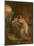 The Remorse of Delilah, 1862 (Oil on Canvas)-Louis Gallait-Mounted Giclee Print