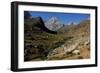 The remote and spectacular Fann Mountains, part of the western Pamir-Alay, Tajikistan, Central Asia-David Pickford-Framed Photographic Print