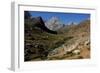 The remote and spectacular Fann Mountains, part of the western Pamir-Alay, Tajikistan, Central Asia-David Pickford-Framed Photographic Print