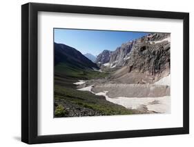 The remote and spectacular Fann Mountains, part of the western Pamir-Alay, Tajikistan, Central Asia-David Pickford-Framed Premium Photographic Print