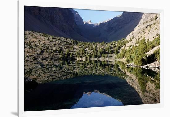 The remote and spectacular Fann Mountains, part of the western Pamir-Alay, Tajikistan, Central Asia-David Pickford-Framed Photographic Print