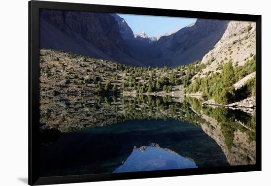 The remote and spectacular Fann Mountains, part of the western Pamir-Alay, Tajikistan, Central Asia-David Pickford-Framed Photographic Print