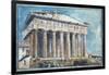 The Removal of the Sculptures from the Pediments of the Parthenon-Sir William Gell-Framed Giclee Print