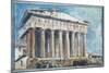 The Removal of the Sculptures from the Pediments of the Parthenon-Sir William Gell-Mounted Giclee Print