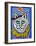 The Renaissance Cat-MADdogART-Framed Giclee Print