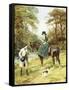 The Rendez-Vous-Heywood Hardy-Framed Stretched Canvas