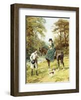 The Rendez-Vous-Heywood Hardy-Framed Giclee Print