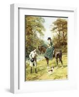 The Rendez-Vous-Heywood Hardy-Framed Giclee Print