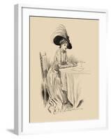 The Rendez-Vous-Charles Dana Gibson-Framed Art Print