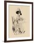 The Rendez-Vous-Charles Dana Gibson-Framed Art Print